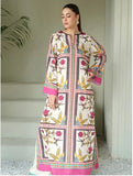 Lulusar Printed Lawn 3-Piece Set with Voil Dupatta A-1325