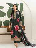 Lulusar Printed Lawn 3-Piece Set with Voil Dupatta A-1315