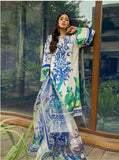 Lulusar Printed Lawn 3-Piece Set with Voil Dupatta A-1313